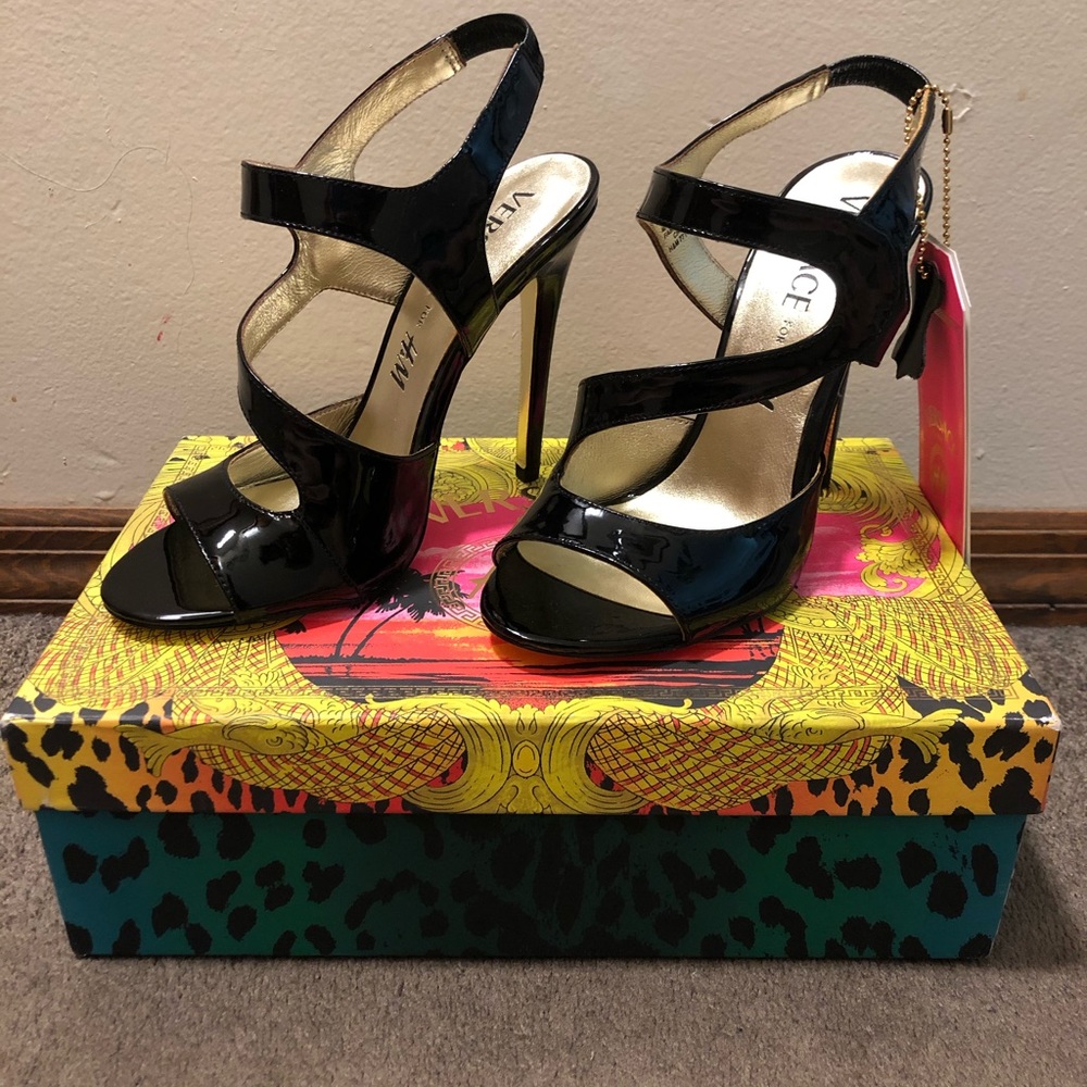 Versace for H&M Black Heels 771410